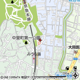 神奈川県横浜市南区中里町269周辺の地図