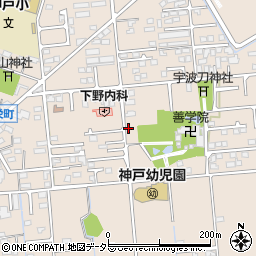 ハウスビューティー矢野周辺の地図