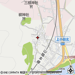 兵庫県養父市八鹿町上小田355周辺の地図