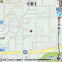 岐阜県可児市下恵土5330周辺の地図