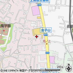 神奈川県横浜市泉区上飯田町2053周辺の地図