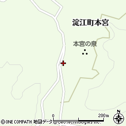 鳥取県米子市淀江町本宮349周辺の地図