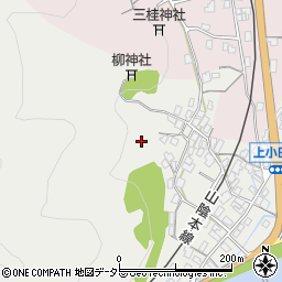 兵庫県養父市八鹿町上小田380周辺の地図