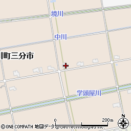 島根県出雲市斐川町三分市3630周辺の地図