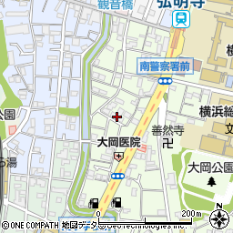 弘明寺ガーデンハウス周辺の地図