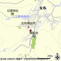 京都府舞鶴市女布337周辺の地図