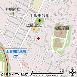 神奈川県横浜市泉区上飯田町1317周辺の地図