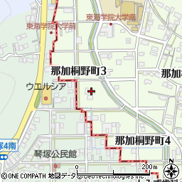 グランディール桐野周辺の地図