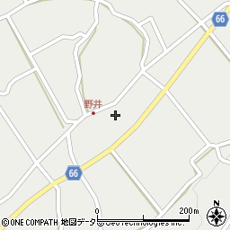 岐阜県恵那市三郷町野井1926周辺の地図