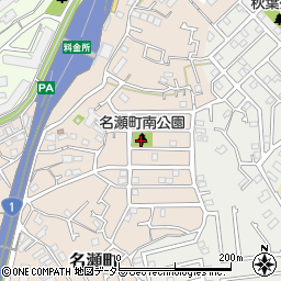 名瀬町南公園周辺の地図
