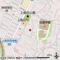 神奈川県横浜市泉区上飯田町1320周辺の地図
