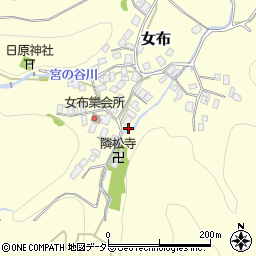 京都府舞鶴市女布330周辺の地図
