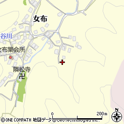 京都府舞鶴市女布290-2周辺の地図