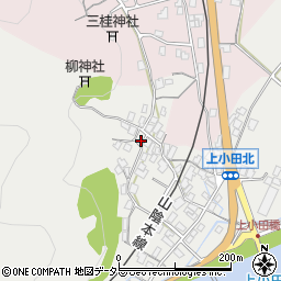 兵庫県養父市八鹿町上小田362周辺の地図
