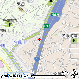 神奈川県横浜市戸塚区名瀬町263周辺の地図