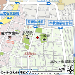 神奈川県横浜市中区本牧元町12-23-3周辺の地図