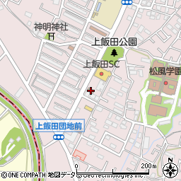 神奈川県横浜市泉区上飯田町1331-4周辺の地図