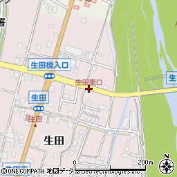 生田東口周辺の地図