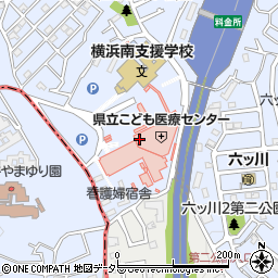 神奈川県立こども医療センター（神奈川県立病院機構）周辺の地図