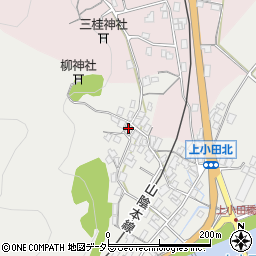 兵庫県養父市八鹿町上小田361-1周辺の地図
