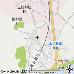 兵庫県養父市八鹿町上小田472周辺の地図