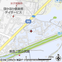 鳥取県米子市美吉225周辺の地図