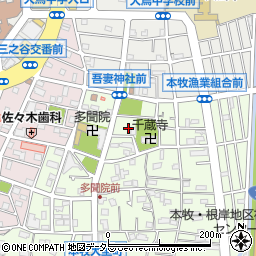 神奈川県横浜市中区本牧元町12-23-2周辺の地図