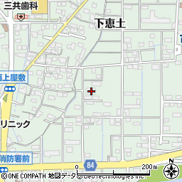 岐阜県可児市下恵土5354周辺の地図