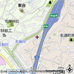 神奈川県横浜市戸塚区名瀬町260周辺の地図