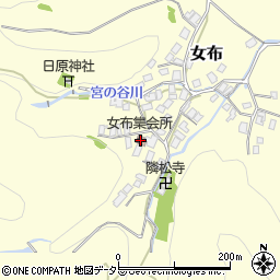 京都府舞鶴市女布440周辺の地図