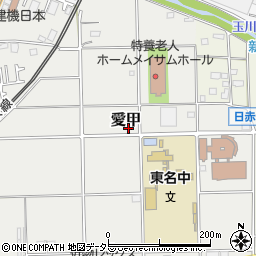 神奈川県厚木市愛甲周辺の地図