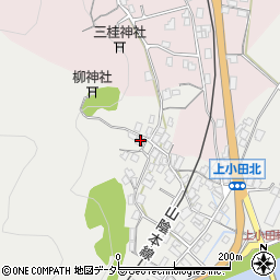 兵庫県養父市八鹿町上小田367周辺の地図