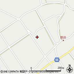 岐阜県恵那市三郷町野井1818周辺の地図