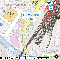 西日本鉄道ＯＢ会　米子地方本部周辺の地図