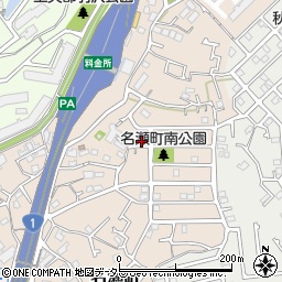 神奈川県横浜市戸塚区名瀬町287周辺の地図