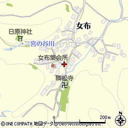 京都府舞鶴市女布332周辺の地図