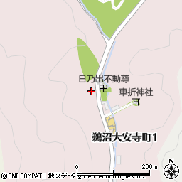 岐阜県各務原市鵜沼大安寺町周辺の地図
