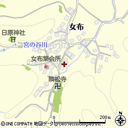 京都府舞鶴市女布327周辺の地図