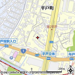 神奈川県横浜市戸塚区平戸町231周辺の地図