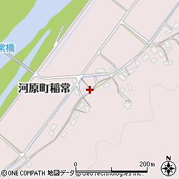鳥取県鳥取市河原町稲常407周辺の地図