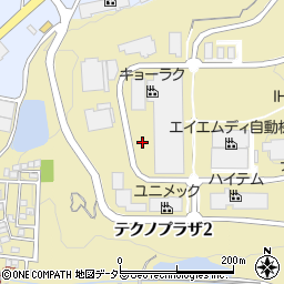 岐阜県各務原市テクノプラザ周辺の地図