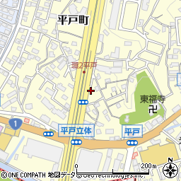 神奈川県横浜市戸塚区平戸町187周辺の地図