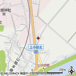 兵庫県養父市八鹿町上小田583周辺の地図