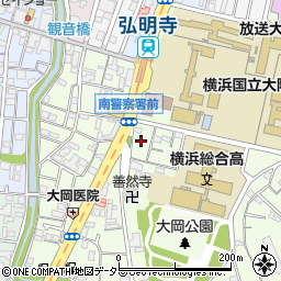 神奈川県横浜市南区大岡2丁目27周辺の地図
