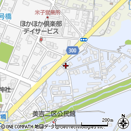 鳥取県米子市美吉219周辺の地図