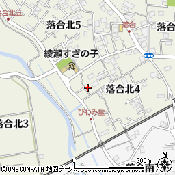 神奈川県綾瀬市落合北4丁目2-40周辺の地図