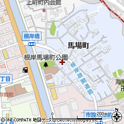 神奈川県横浜市磯子区馬場町2周辺の地図