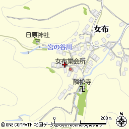 京都府舞鶴市女布445周辺の地図