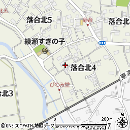 神奈川県綾瀬市落合北4丁目2-29周辺の地図
