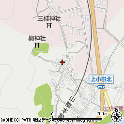 兵庫県養父市八鹿町上小田438周辺の地図
